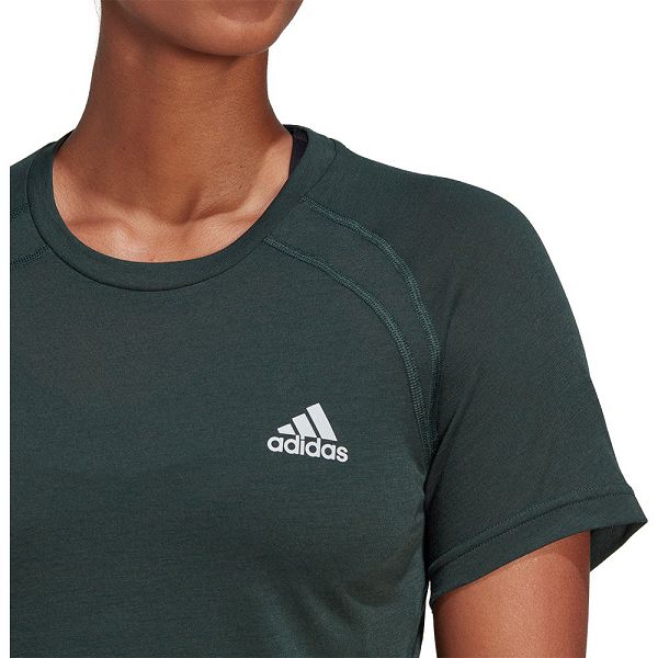 Green Women's Adidas Xcity Short Sleeve T Shirts | 6804913-IW