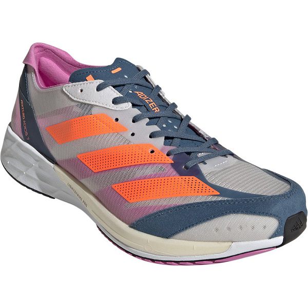 Grey Men's Adidas Adizero Adios 7 Running Shoes | 7983014-LM