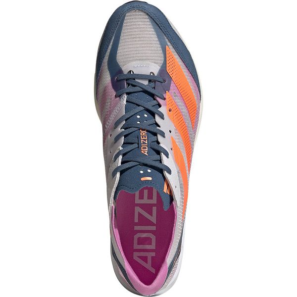 Grey Men's Adidas Adizero Adios 7 Running Shoes | 7983014-LM