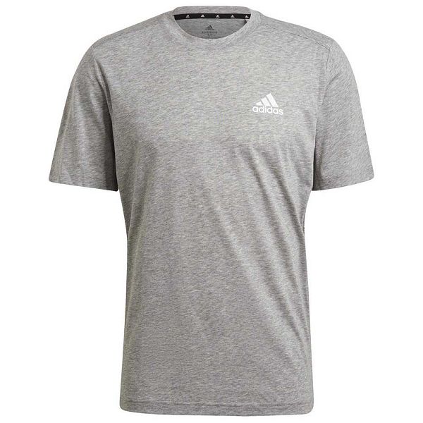 Grey Men's Adidas Aeroready Designed 2 Move FeelReady Sport Short Sleeve T Shirts | 7539062-VK