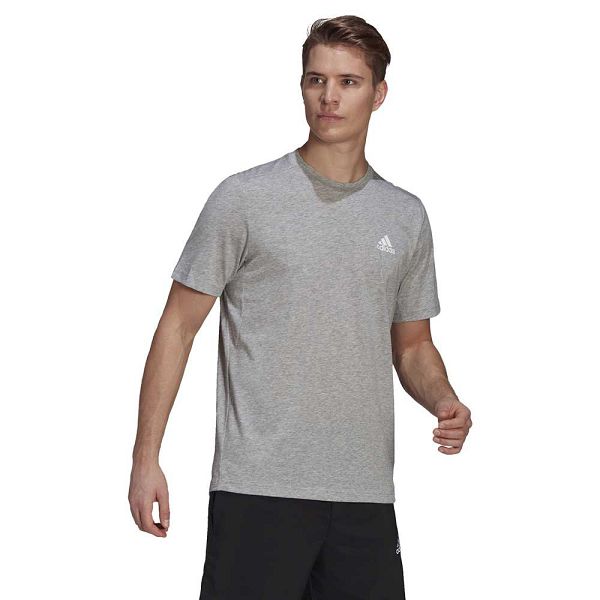 Grey Men's Adidas Aeroready Designed 2 Move FeelReady Sport Short Sleeve T Shirts | 7539062-VK