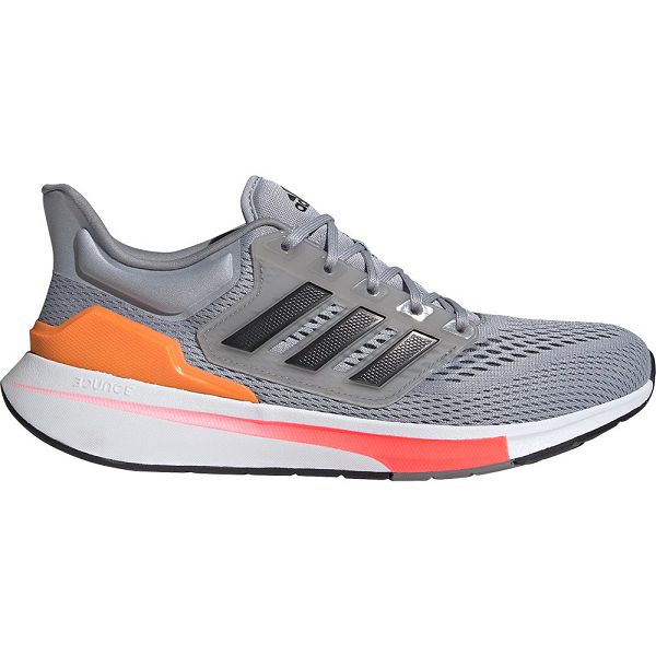 Grey Men\'s Adidas EQ21 Run Running Shoes | 4290871-RI