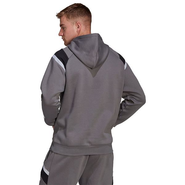 Grey Men's Adidas Fleece Sweatshirts | 9615247-FM