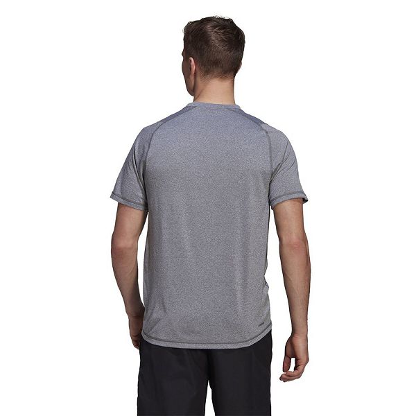 Grey Men's Adidas FreeLift Ultimate Aeroready Designed 2 Move Sport Short Sleeve T Shirts | 0916384-KT