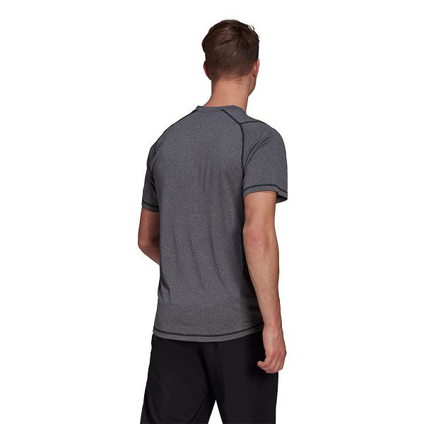 Grey Men's Adidas FreeLift Ultimate Aeroready Designed 2 Move Sport Short Sleeve T Shirts | 8029145-GC