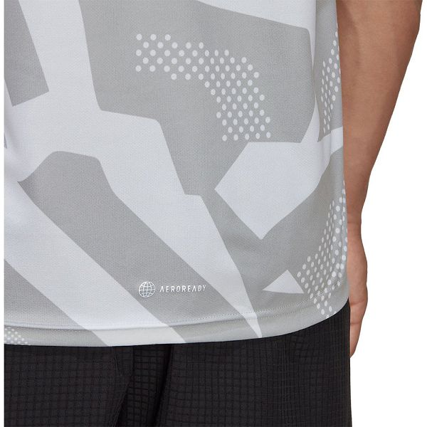 Grey Men's Adidas Own The Run Seasonal Short Sleeve T Shirts | 4308617-DT