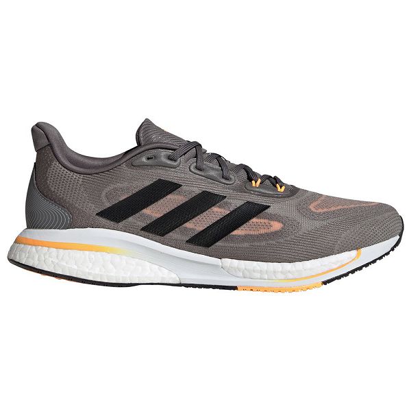 Grey Men\'s Adidas Supernova + Running Shoes | 7126435-AK