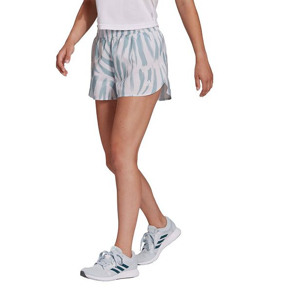 Grey/White Women\'s Adidas RI 3B Aop 3´´ Shorts Pants | 1764805-AQ