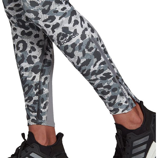 Grey Women's Adidas Adizero Leggings | 6182057-PR