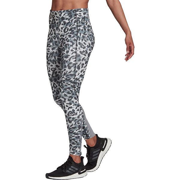 Grey Women\'s Adidas Adizero Leggings | 6182057-PR