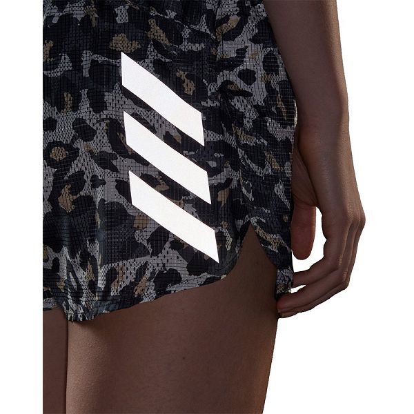 Grey Women's Adidas Adizero Split Shorts Pants | 7853619-YQ