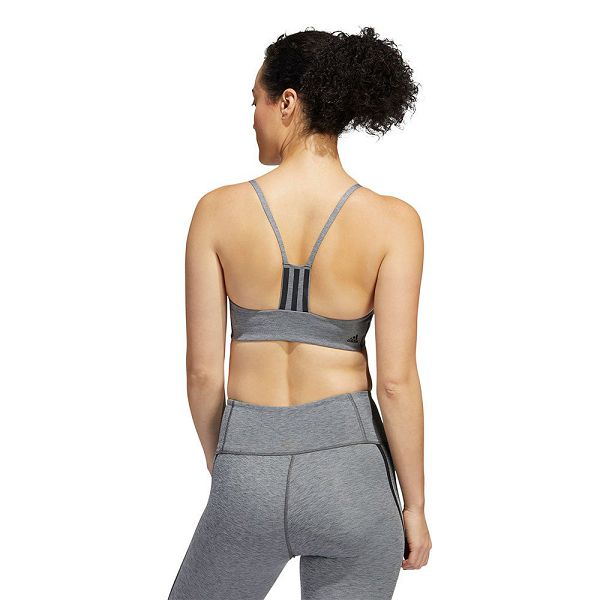 Grey Women's Adidas Aero Impact Sports Bra | 5698203-VJ