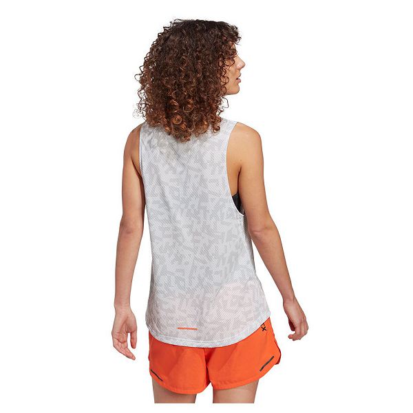 Grey Women's Adidas Agr Sleeveless T Shirts | 7984162-LR