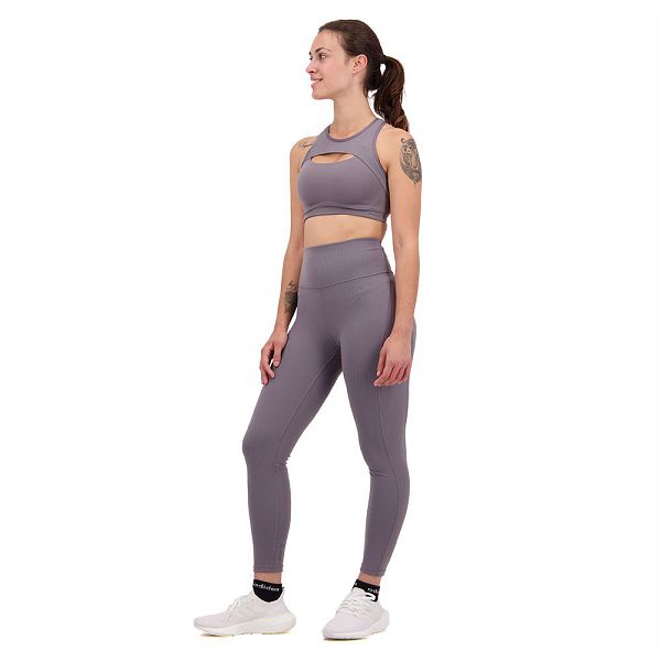 Grey Women's Adidas Cf St Msn Sports Bra | 9603752-PF