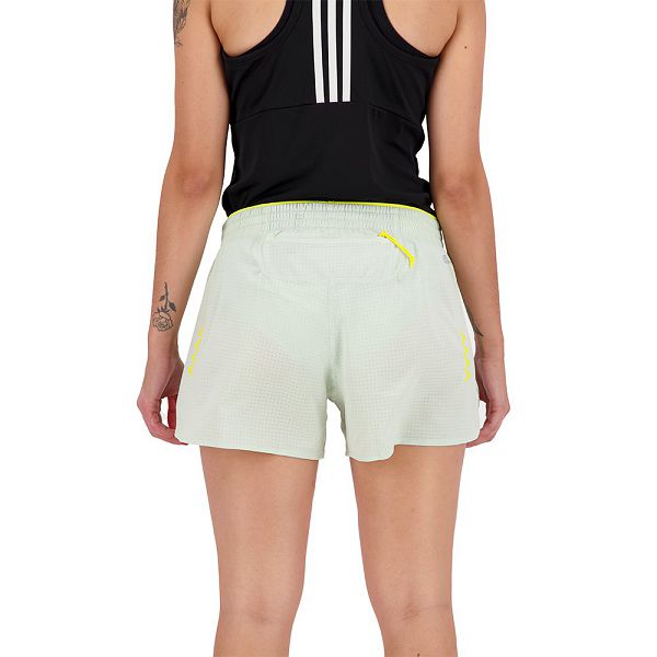 Grey Women's Adidas Fast 4´´ Shorts Pants | 0483567-HJ