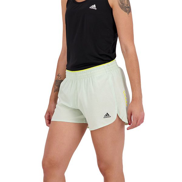 Grey Women's Adidas Fast 4´´ Shorts Pants | 0483567-HJ