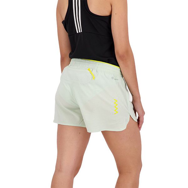 Grey Women's Adidas Fast 4´´ Shorts Pants | 0483567-HJ