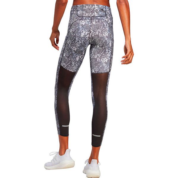 Grey Women's Adidas Fastimp S 7/8 Leggings | 5037289-LZ