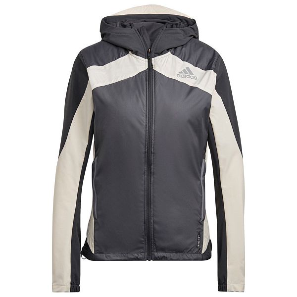 Grey Women's Adidas Marathon Jackets | 9534670-IV