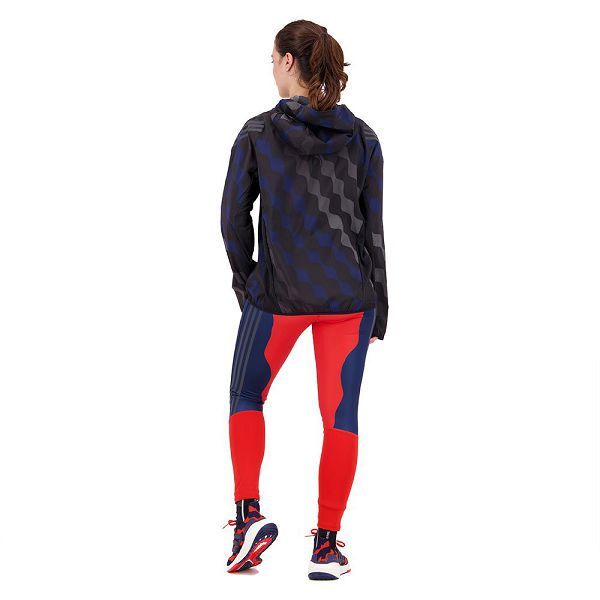 Grey Women's Adidas Marimekko Run Icons 3 Stripes Breaker Jackets | 6047852-QW