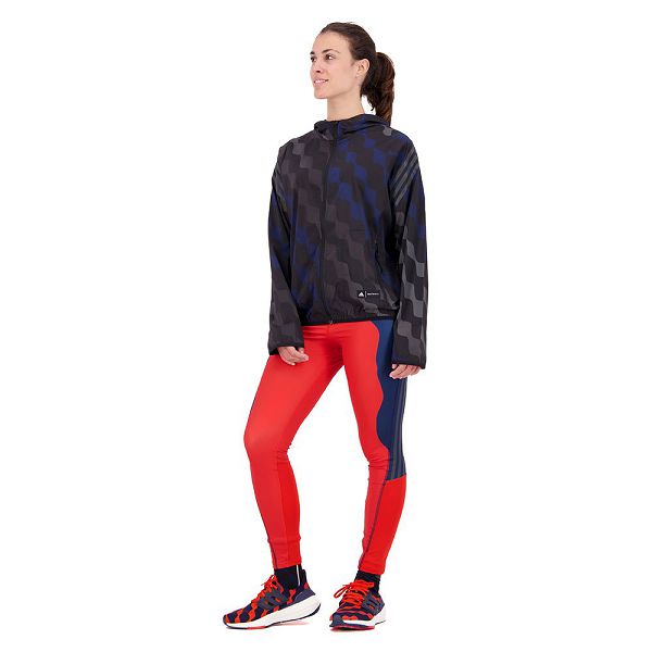 Grey Women's Adidas Marimekko Run Icons 3 Stripes Breaker Jackets | 6047852-QW