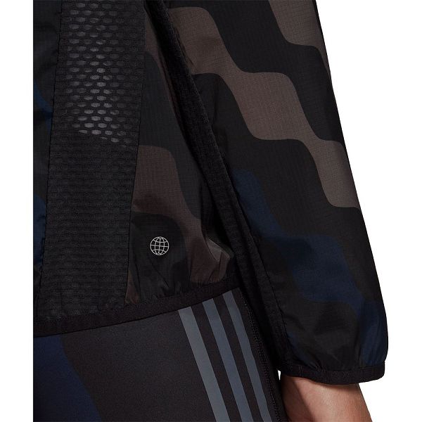 Grey Women's Adidas Marimekko Run Icons 3 Stripes Breaker Jackets | 6047852-QW