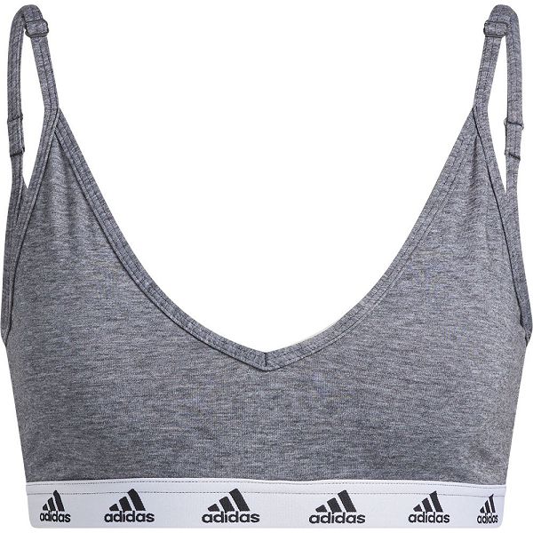 Grey Women's Adidas Pureb Sports Bra | 3489201-JP