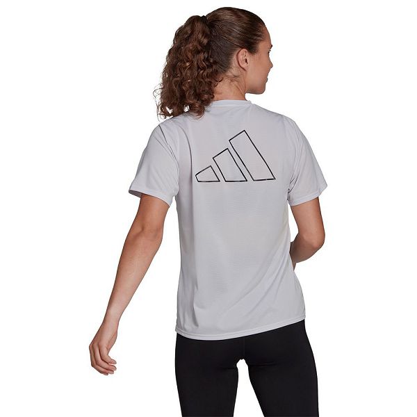 Grey Women's Adidas RI 3B Short Sleeve T Shirts | 8457021-ME