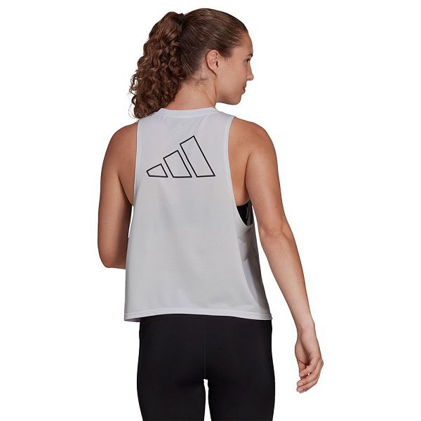 Grey Women's Adidas RI 3B Sleeveless T Shirts | 9324175-JT