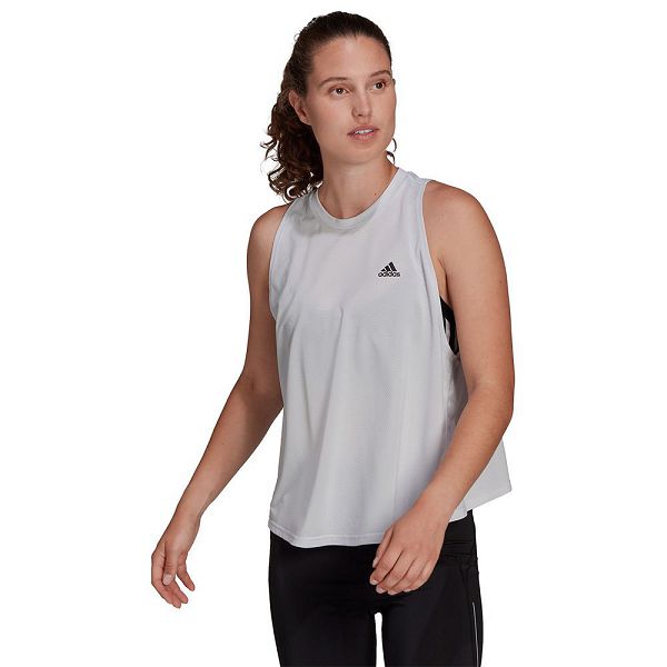 Grey Women\'s Adidas RI 3B Sleeveless T Shirts | 9324175-JT