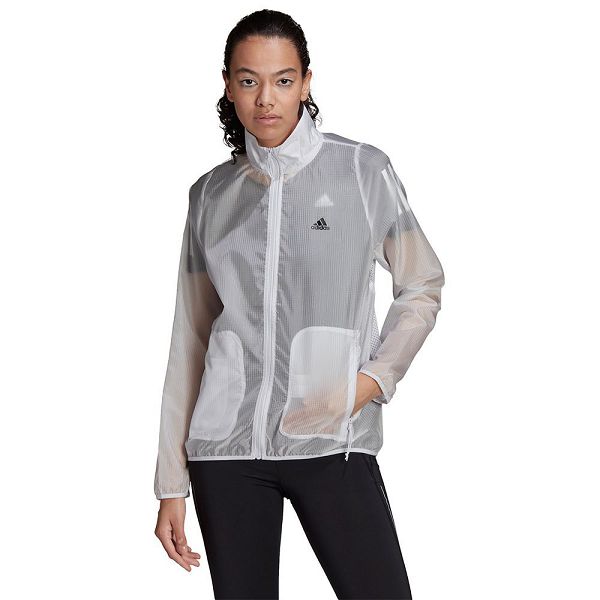 Grey Women\'s Adidas RI 3B Windbreak Jackets | 5426170-EI