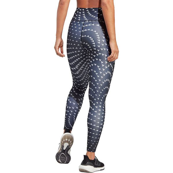 Grey Women's Adidas Run Ess 7/8 Leggings | 3402195-WV