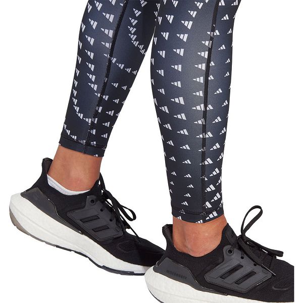 Grey Women's Adidas Run Ess 7/8 Leggings | 3402195-WV