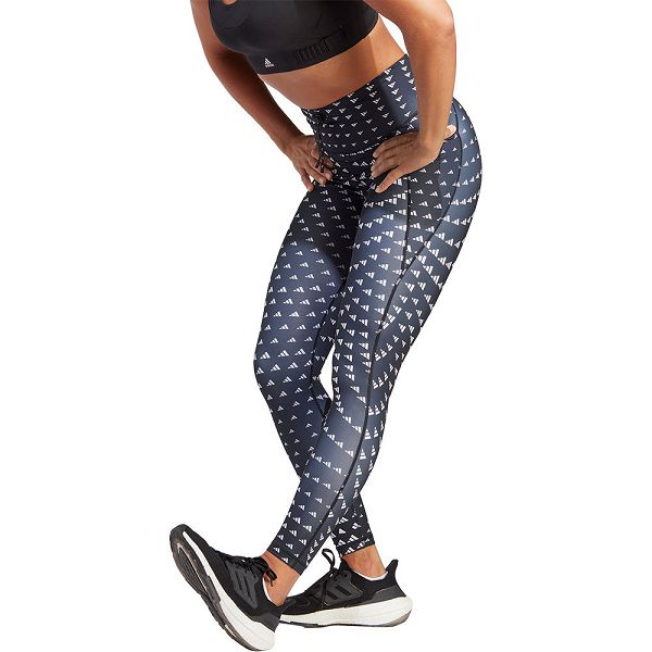 Grey Women\'s Adidas Run Ess 7/8 Leggings | 3402195-WV