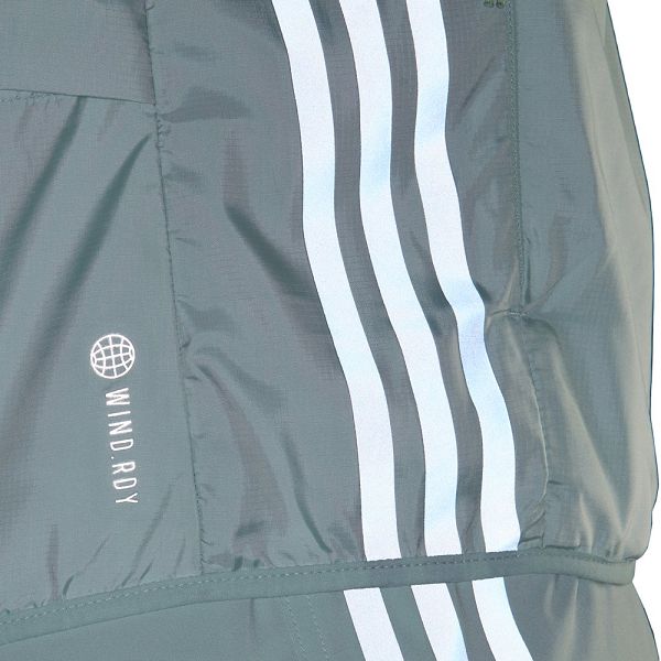 Grey Women's Adidas Run Icon 3 Stripes Running Gilet Vest | 2437106-AZ