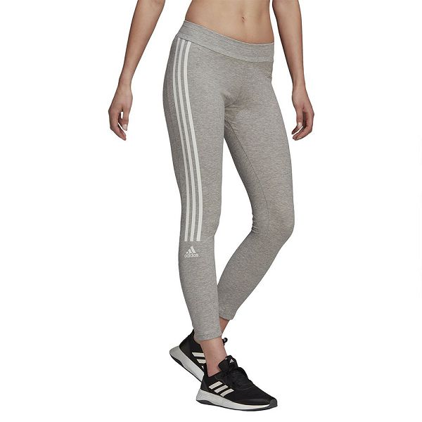 Grey Women's Adidas TC 7/8 Leggings | 2061974-IO