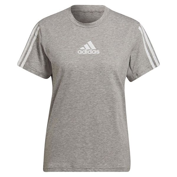 Grey Women's Adidas TC Short Sleeve T Shirts | 0328541-LG