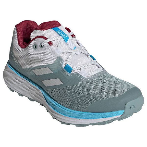 Grey Women's Adidas Terrex Two Flow Trail Running Shoes | 3210745-NQ