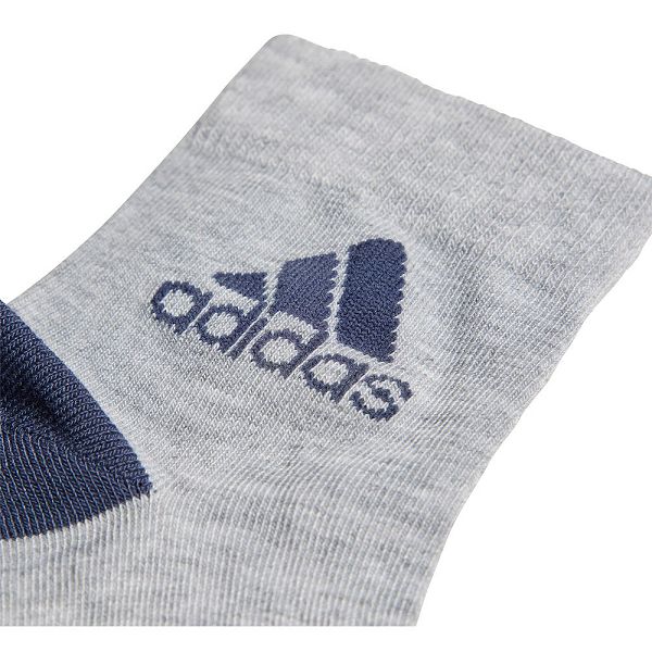 Multicolor Kids' Adidas Back To School Half 3 Pairs Socks | 8730619-NL