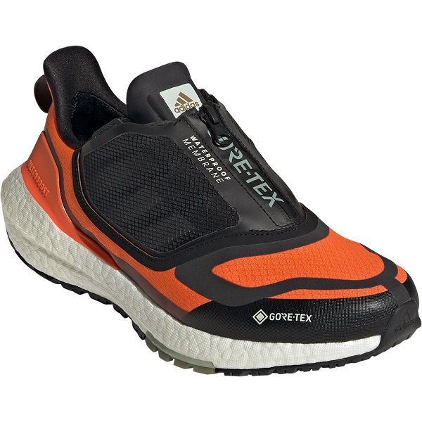 Orange/Black Men's Adidas Ultraboost 22 Goretex Running Shoes | 7364982-TO