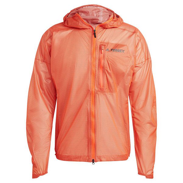 Orange Men's Adidas Agr Rain Jackets | 9463725-HN