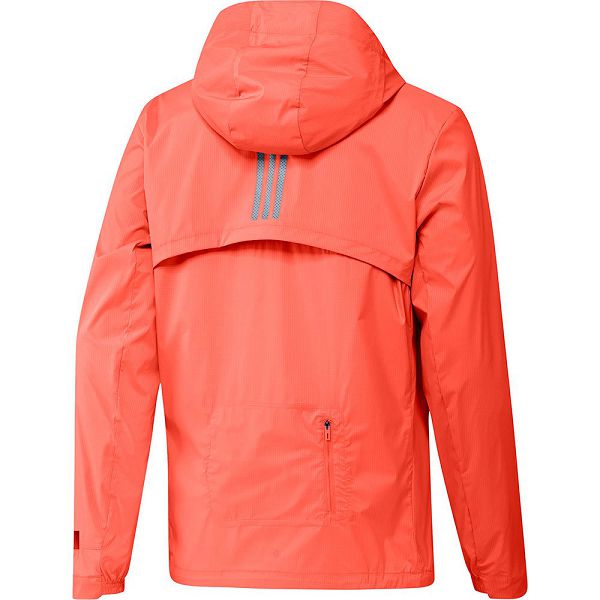 Orange Men's Adidas Marathon Jackets | 2905718-ZA