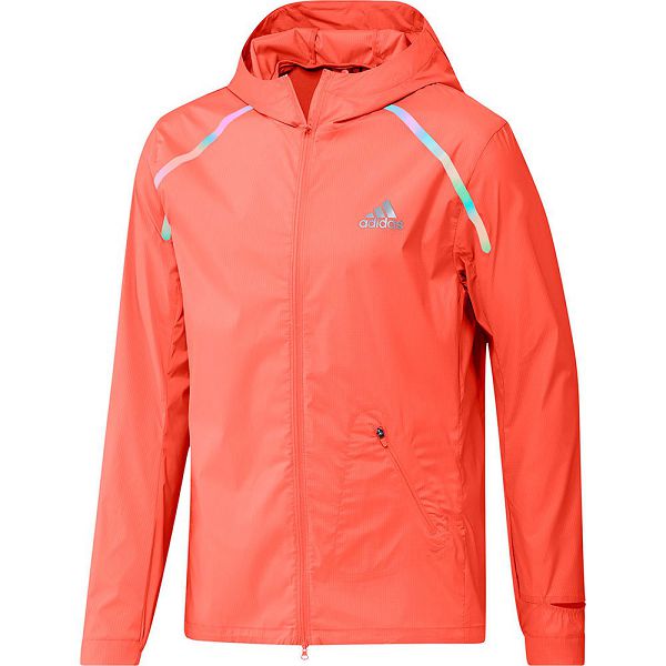 Orange Men\'s Adidas Marathon Jackets | 2905718-ZA