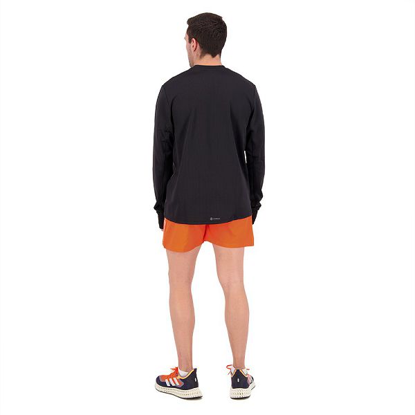 Orange Men's Adidas OWN The Run 5´´ Shorts Pants | 4850617-FE