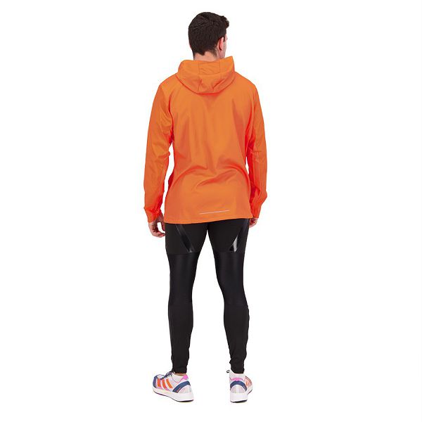 Orange Men's Adidas Own The Run Jackets | 2736480-QH