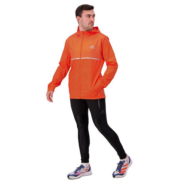 Orange Men's Adidas Own The Run Jackets | 2736480-QH