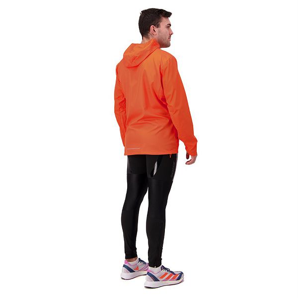 Orange Men's Adidas Own The Run Jackets | 2736480-QH