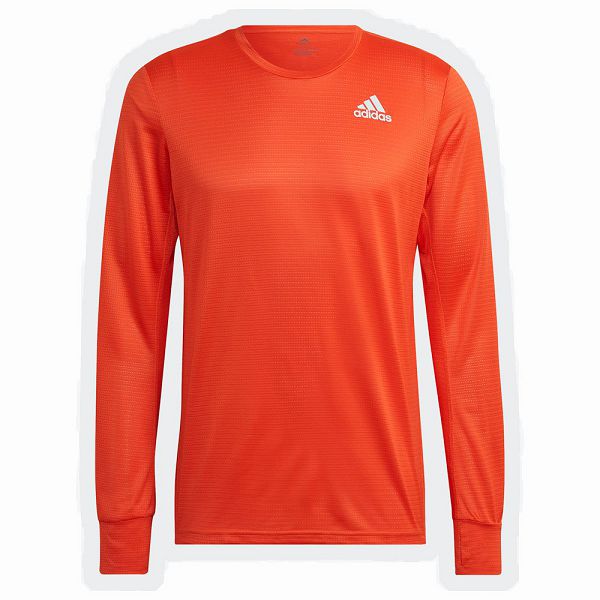 Orange Men\'s Adidas Own The Run Long Sleeve T Shirts | 5680914-RI