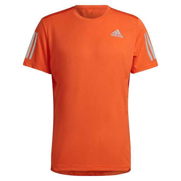 Orange Men's Adidas Own The Run Short Sleeve T Shirts | 5419706-BQ