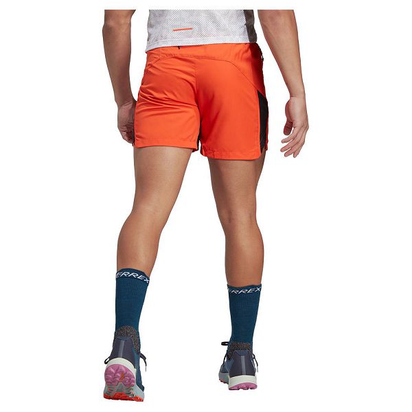 Orange Men's Adidas Trail 5´´ Shorts Pants | 9602315-KB